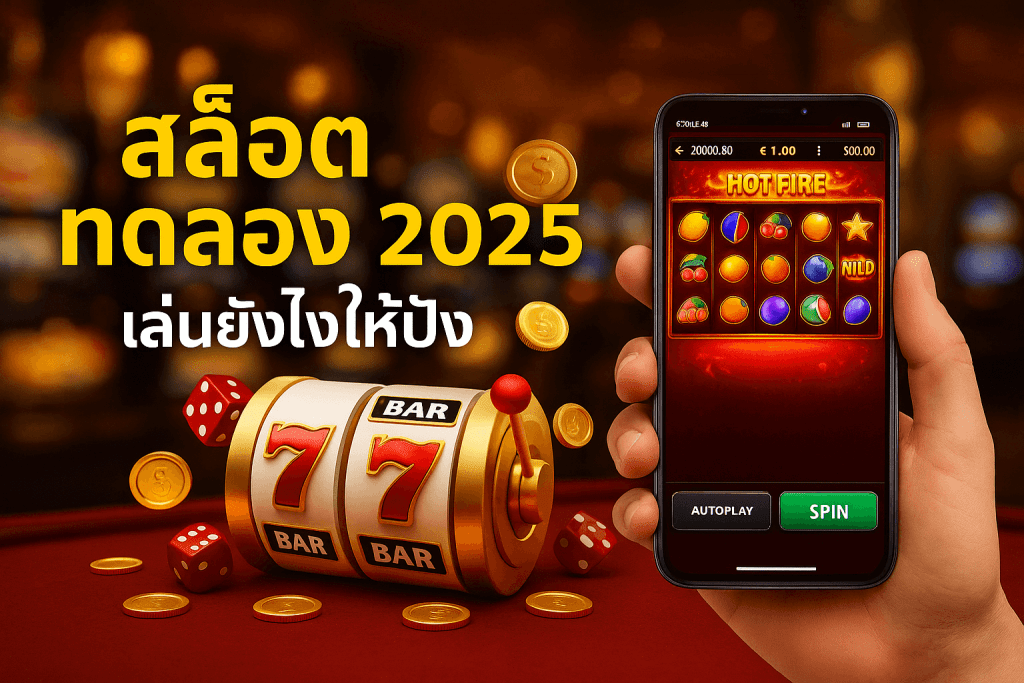 สล็อต ทดลอง