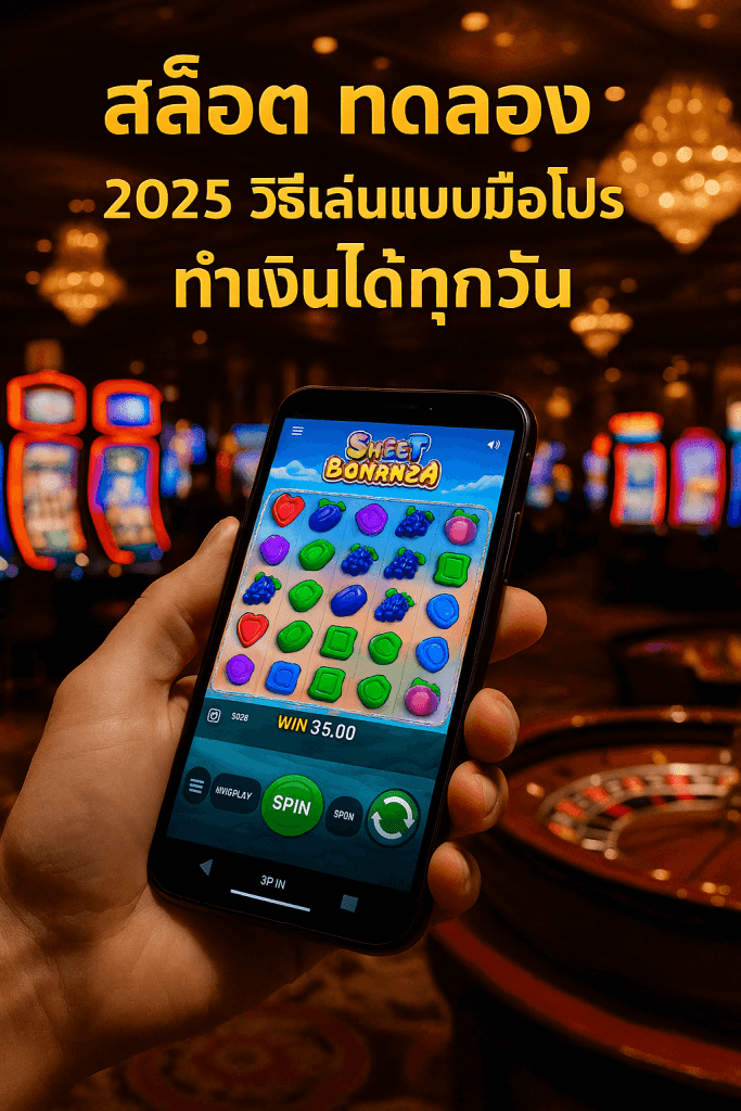 สล็อต ทดลอง