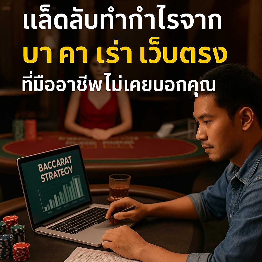 เคล็ดลับทำกำไรจาก บา คา ร่า เว็บ ตรง แชร์กลยุทธ์และประสบการณ์จริงจาก DAFABET สำหรับผู้เล่นที่อยากสร้างรายได้